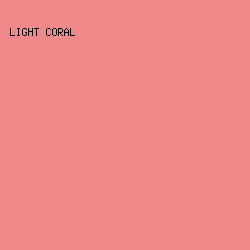 F1898B - Light Coral color image preview