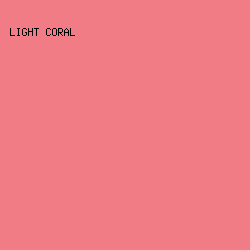 F27C86 - Light Coral color image preview