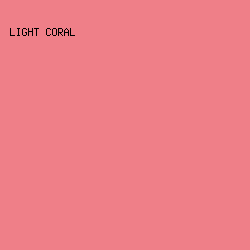 ef7f88 - Light Coral color image preview
