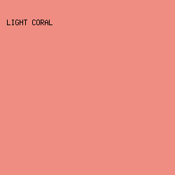ef8d82 - Light Coral color image preview