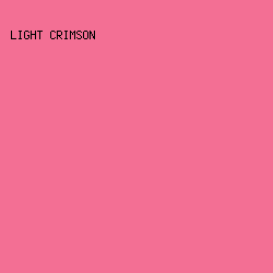 F36F94 - Light Crimson color image preview