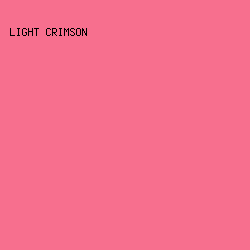 F76F8E - Light Crimson color image preview