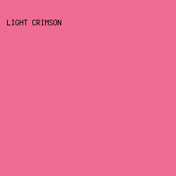 ee6c94 - Light Crimson color image preview