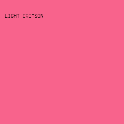 f8638c - Light Crimson color image preview