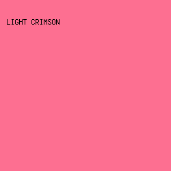 fd6f91 - Light Crimson color image preview