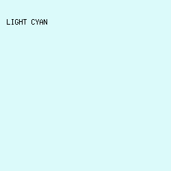 dbfafa - Light Cyan color image preview