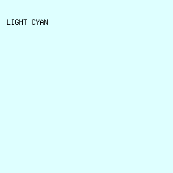 deffff - Light Cyan color image preview