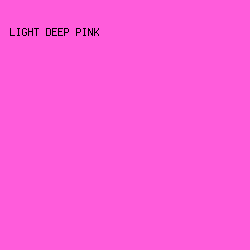 FF5CDB - Light Deep Pink color image preview