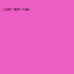 ee5fc5 - Light Deep Pink color image preview