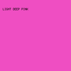 ef4ec2 - Light Deep Pink color image preview