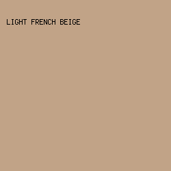 C1A387 - Light French Beige color image preview