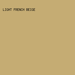 C5AC73 - Light French Beige color image preview
