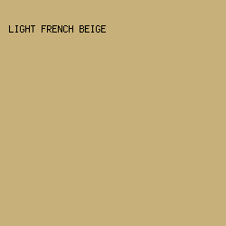 C7B079 - Light French Beige color image preview