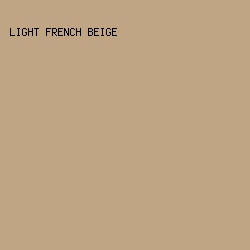 bfa583 - Light French Beige color image preview