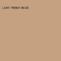 c5a181 - Light French Beige color image preview