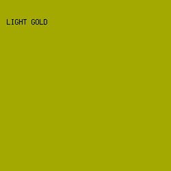 A3A901 - Light Gold color image preview
