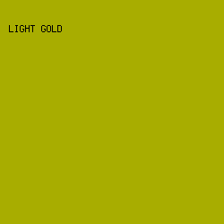 a8ad00 - Light Gold color image preview