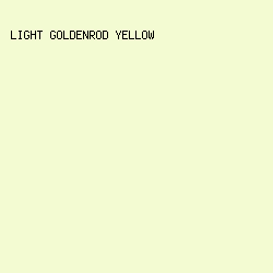 F3FBD2 - Light Goldenrod Yellow color image preview