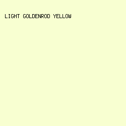 f8ffd1 - Light Goldenrod Yellow color image preview