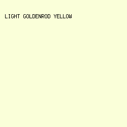 faffd9 - Light Goldenrod Yellow color image preview