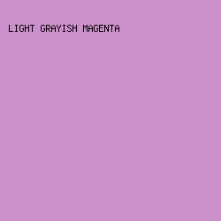 CB8FCC - Light Grayish Magenta color image preview