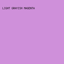CF90DA - Light Grayish Magenta color image preview