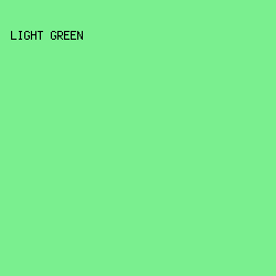 7aef8f - Light Green color image preview