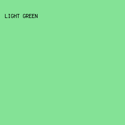 84E296 - Light Green color image preview