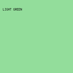 93DD9B - Light Green color image preview