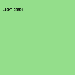 94DE8B - Light Green color image preview