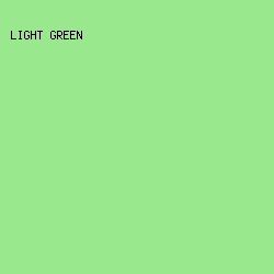 99e88d - Light Green color image preview