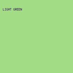 A2DD85 - Light Green color image preview