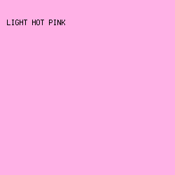 FFB1E6 - Light Hot Pink color image preview