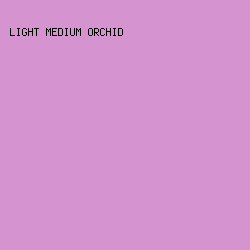 D594CF - Light Medium Orchid color image preview