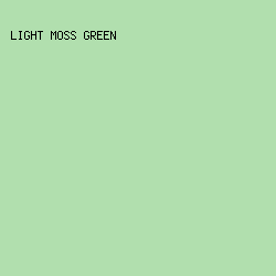 B1DFAE - Light Moss Green color image preview