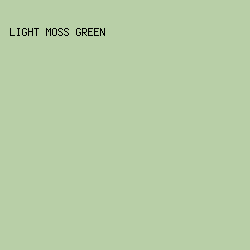 B8CFA7 - Light Moss Green color image preview