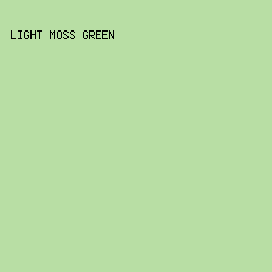 B8DEA4 - Light Moss Green color image preview