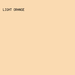 FADAB1 - Light Orange color image preview