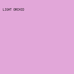 E2A7D9 - Light Orchid color image preview