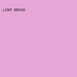 E6A7D6 - Light Orchid color image preview