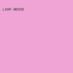 F0A3D4 - Light Orchid color image preview
