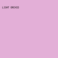 e3afd7 - Light Orchid color image preview