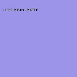 9c94e8 - Light Pastel Purple color image preview
