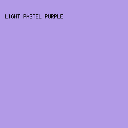 B29AE7 - Light Pastel Purple color image preview