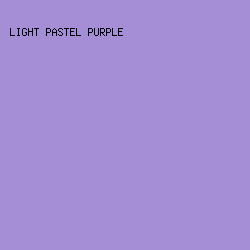 a68ed6 - Light Pastel Purple color image preview