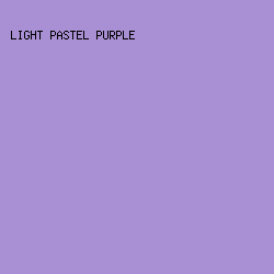 a98fd3 - Light Pastel Purple color image preview
