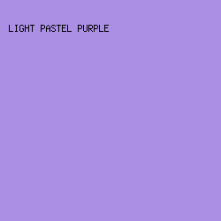 ab8fe4 - Light Pastel Purple color image preview