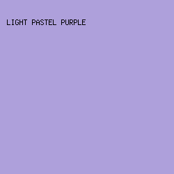 aea0db - Light Pastel Purple color image preview