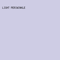 CECCE4 - Light Periwinkle color image preview