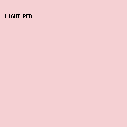 F5D0D3 - Light Red color image preview
